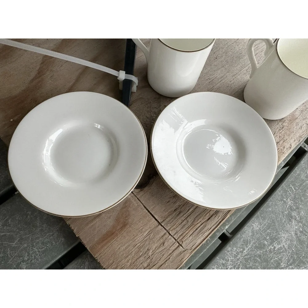 2 Vintage Bone‎ China Coalport MADE IN ENGLAND TIFFANY & CO CUP AND SAUCER